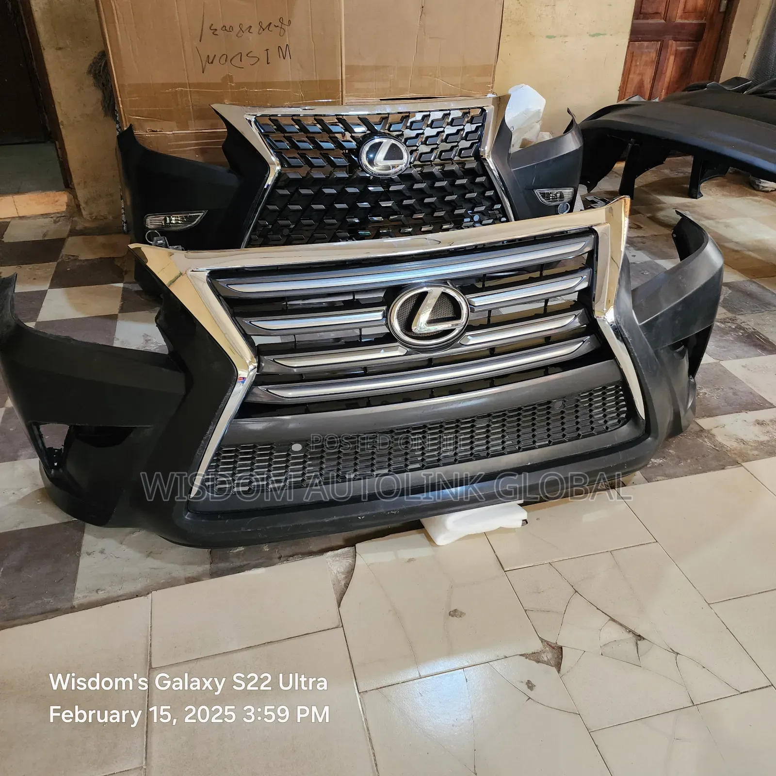 Complete Front Bumper For Lexus Gx460 2014-2019 Available