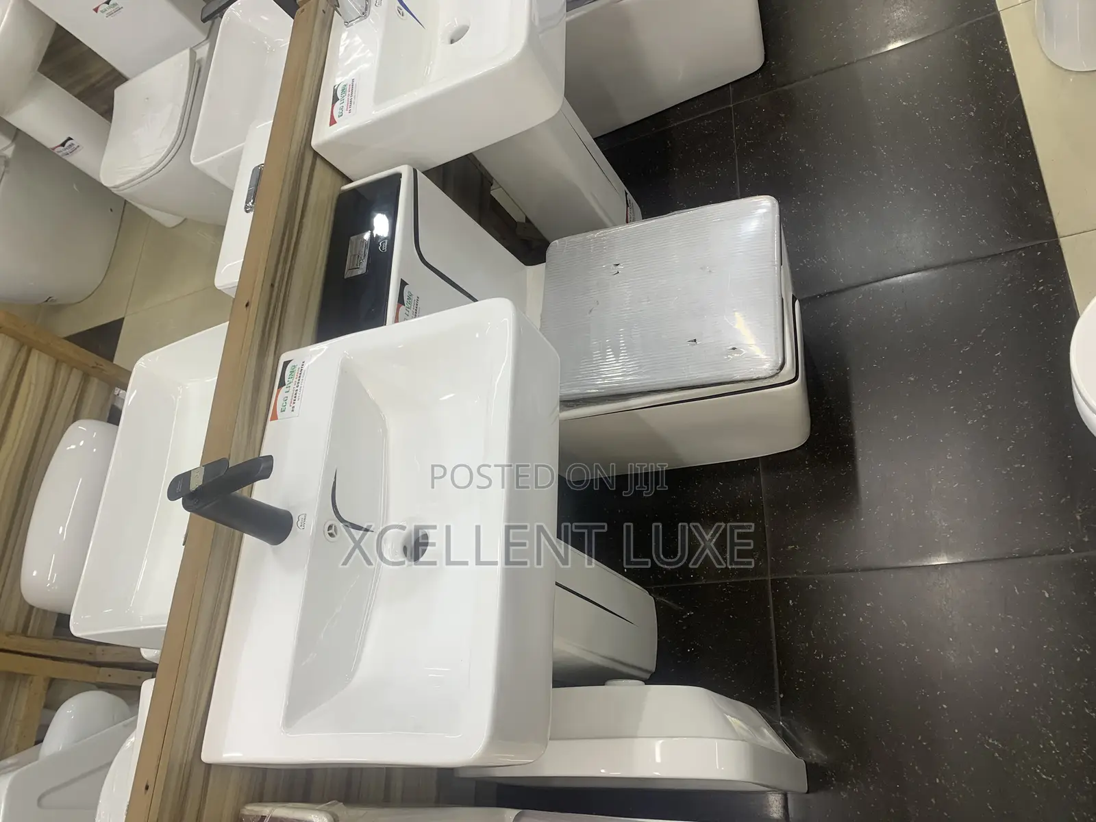 Executive Water Closet With Black Line
