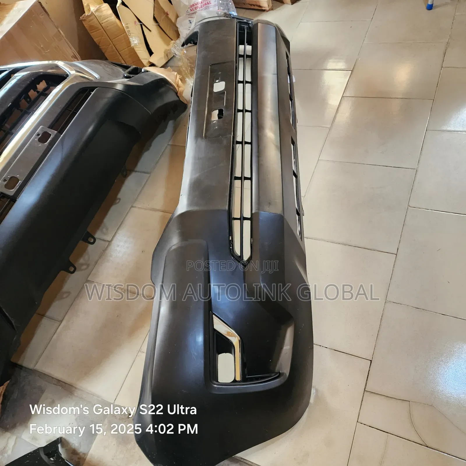 Complete Front Bumper For Toyota Land Cruiser Prado 2021