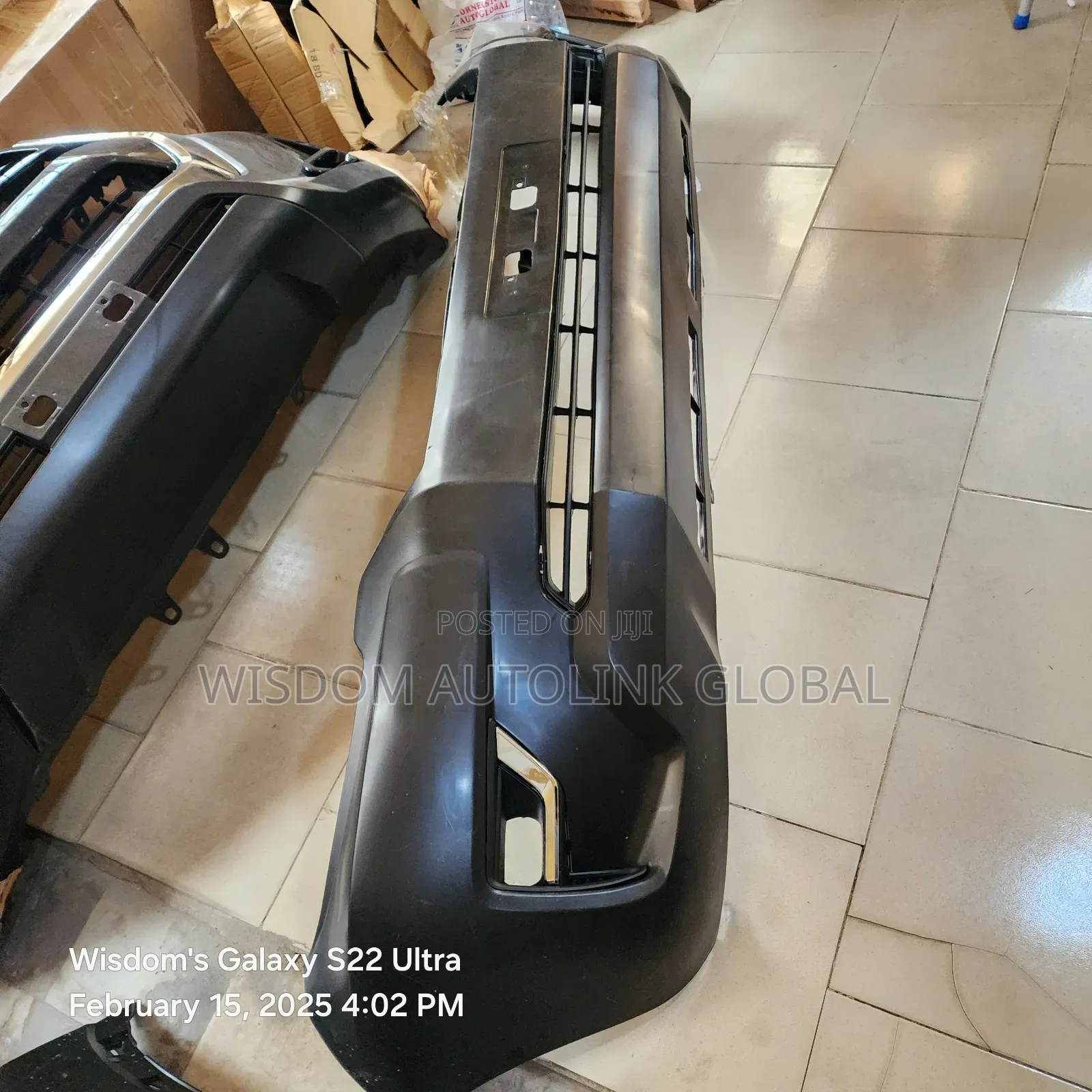 Complete Front Bumper For Toyota Land Cruiser Prado 2021