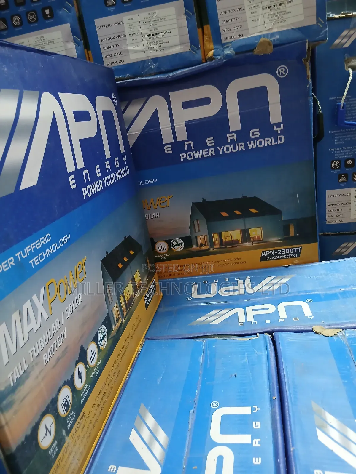 230a Apn Tubular Battery Ready for Pickup Now!
