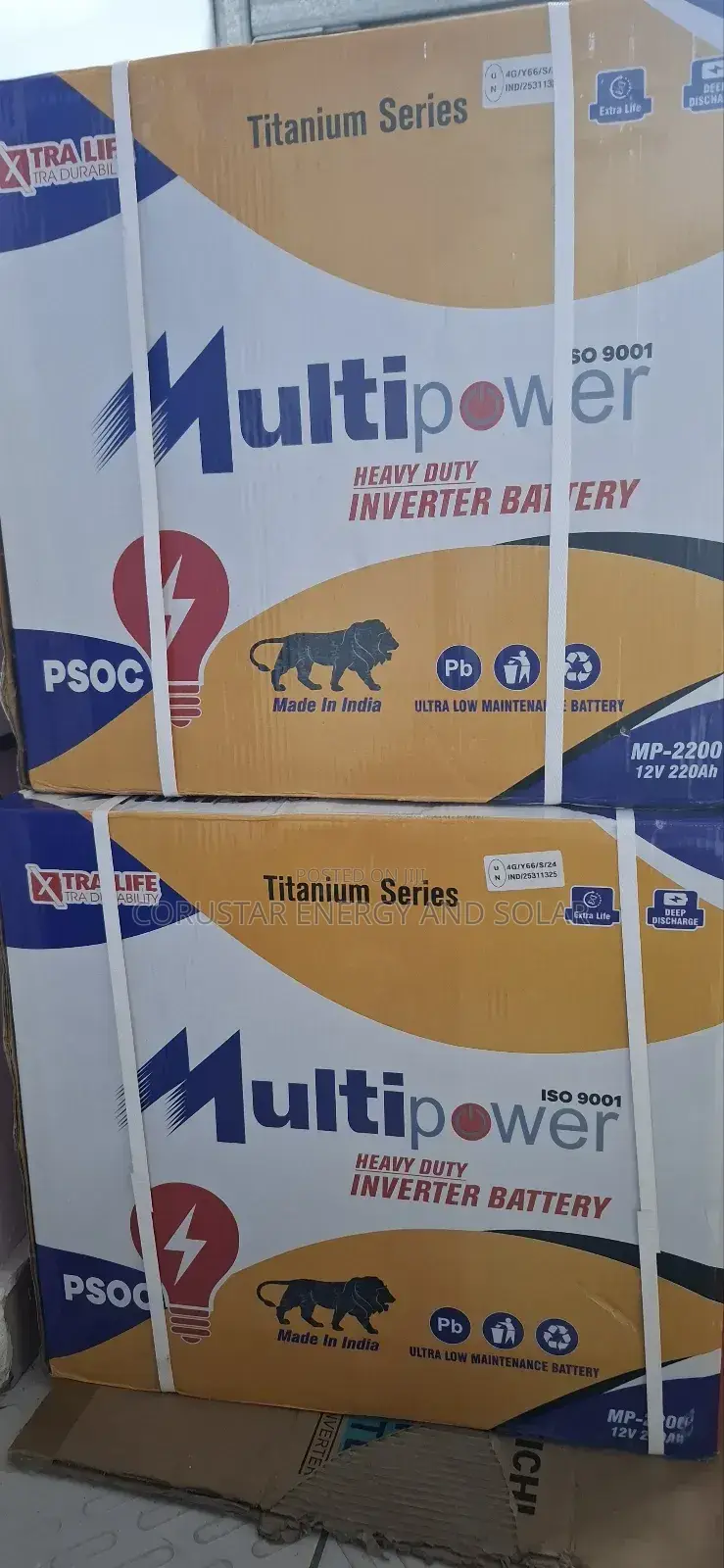 Multipower Heavy Duty Inverter Battery