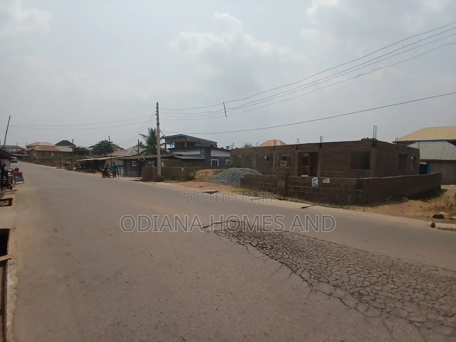 Uncompleted Commercial Structure Along Ogungbade Road