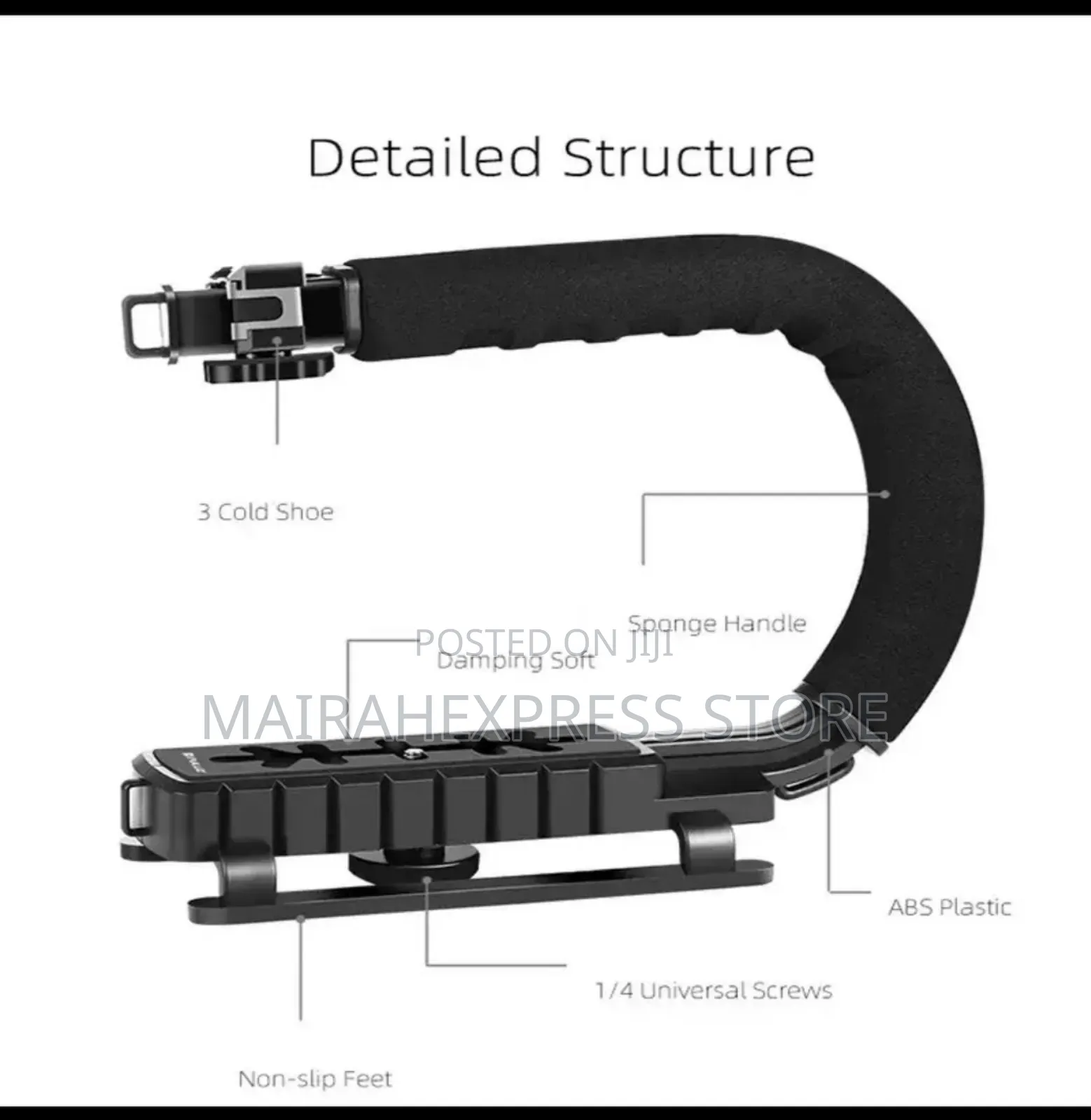 U/C Shaee Camera/Mobile Phone Stabilizer With Hot Ligh