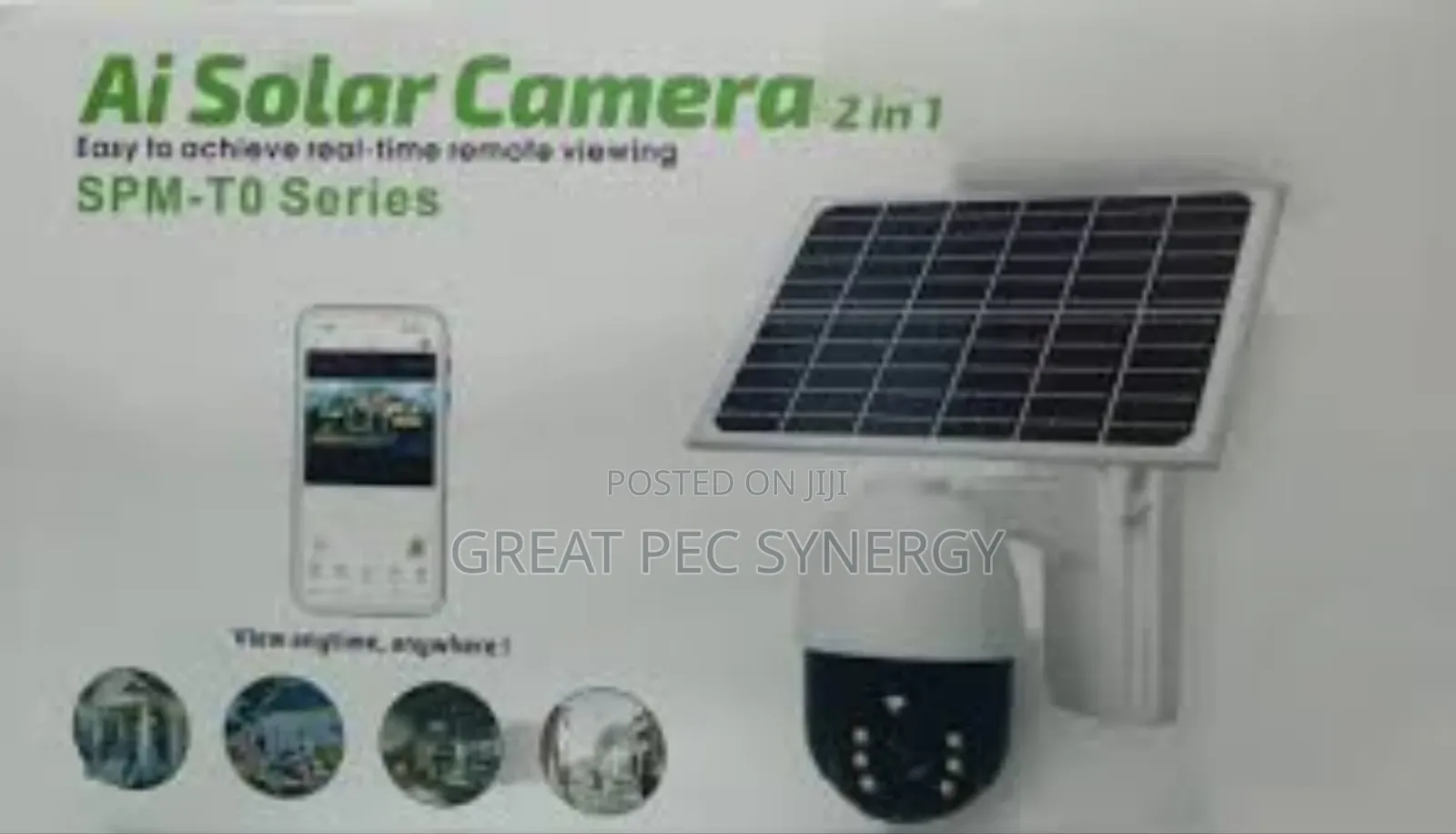 Ai 2 in 1 Solar Camera