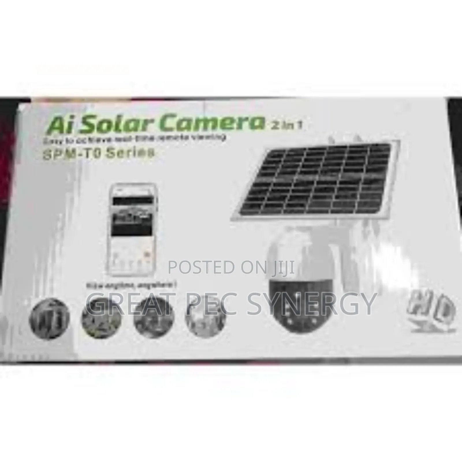 Ai 2 in 1 Solar Camera