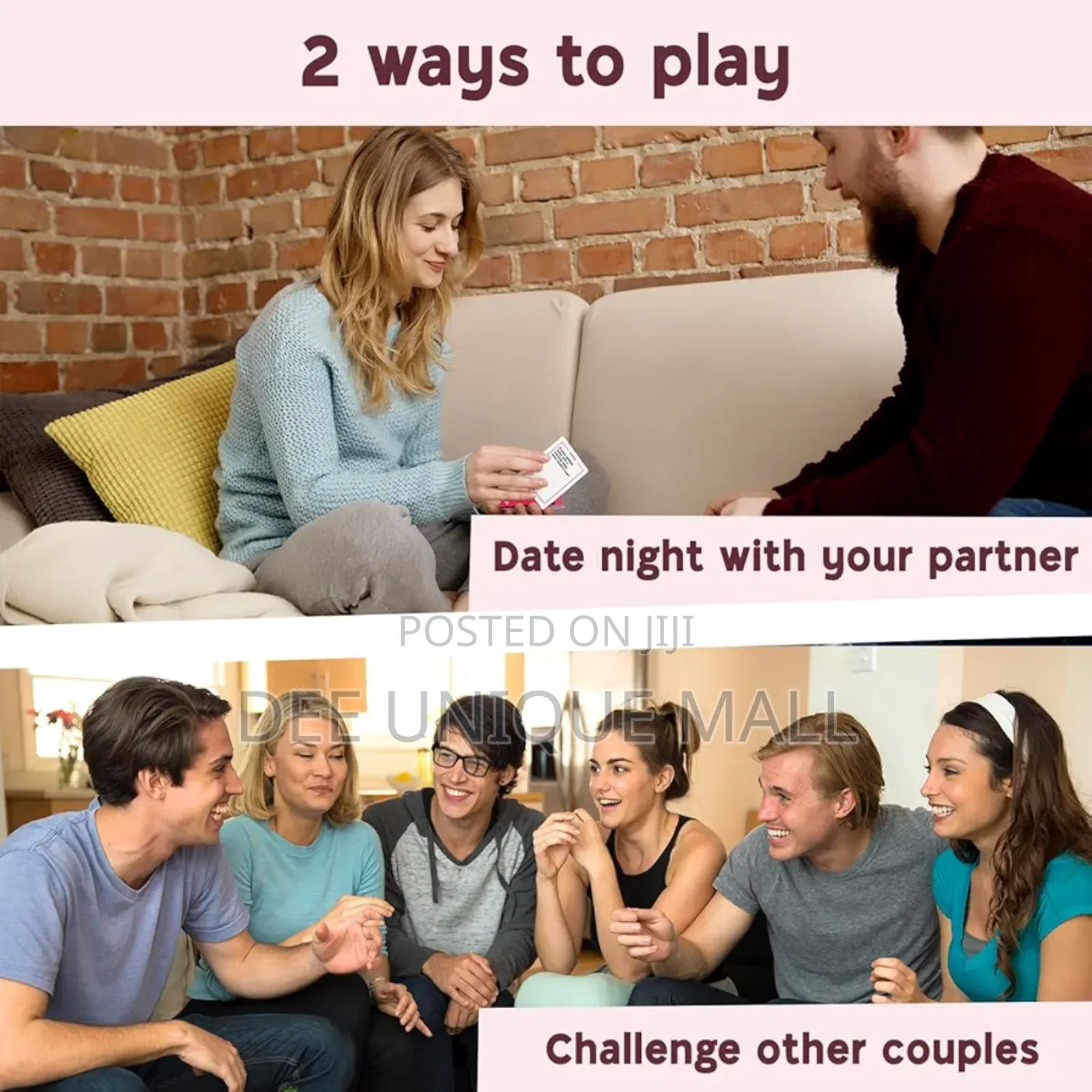 Card Game for Couples