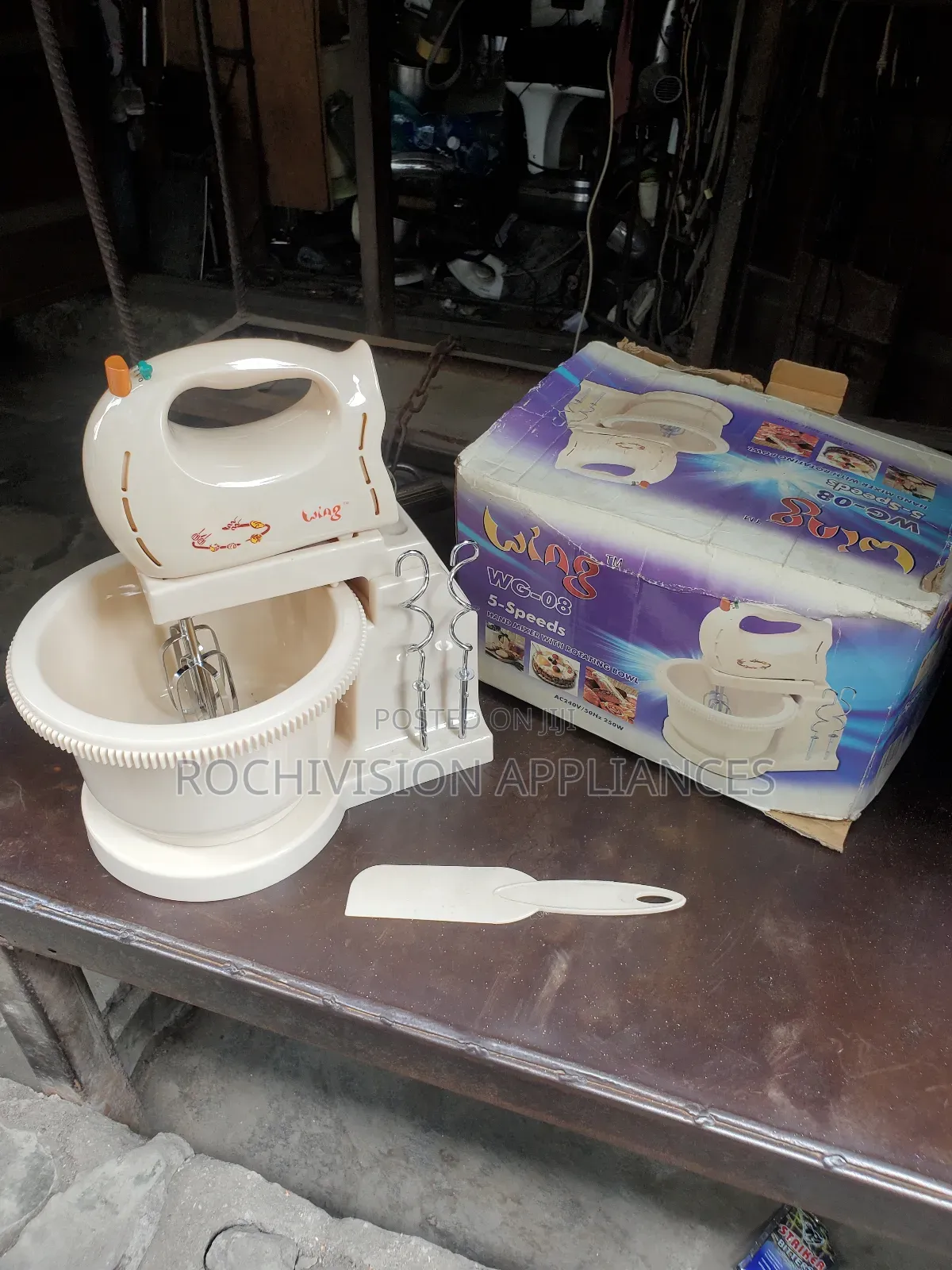 Wing Cake Mixer Stand Mixer With Rotating Bowl