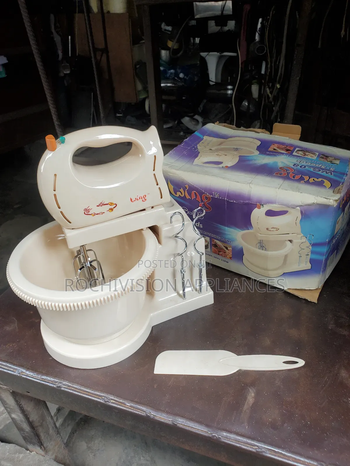 Wing Cake Mixer Stand Mixer With Rotating Bowl