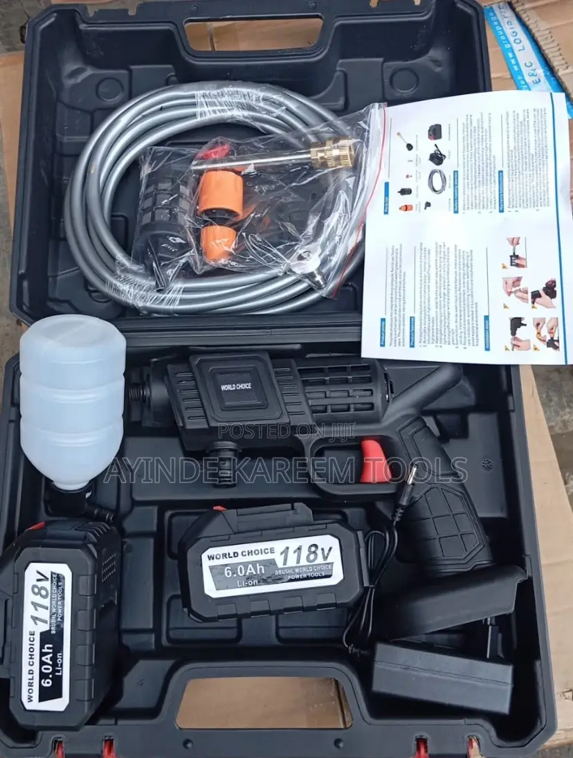 Cordless Pressure Washer 118V 6.0ah