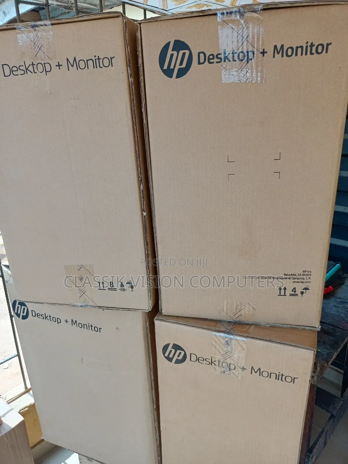 New Desktop Computer HP 8GB Intel Core i3 SSD 512GB