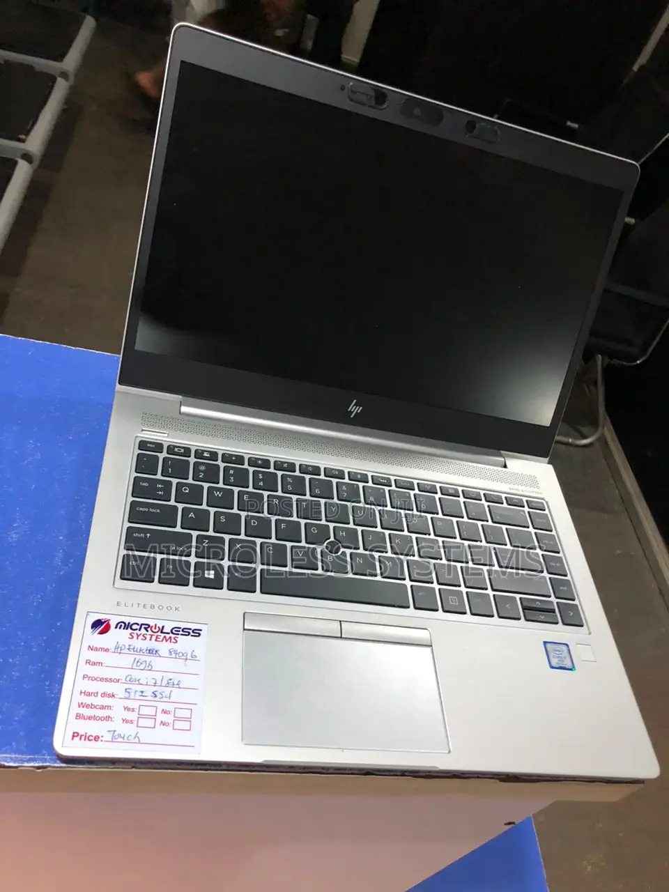 Laptop HP EliteBook 840 G6 16GB Intel Core I7 HDD+SSD 512GB