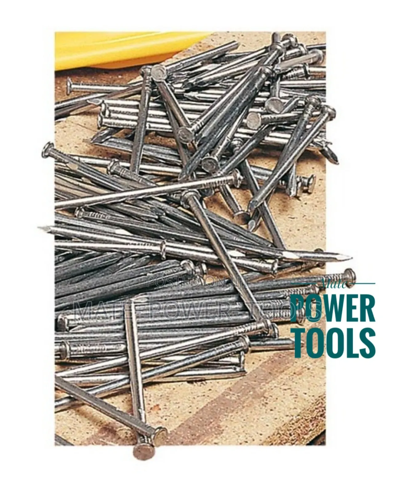 Bright Round Wire Nails 1” Inch