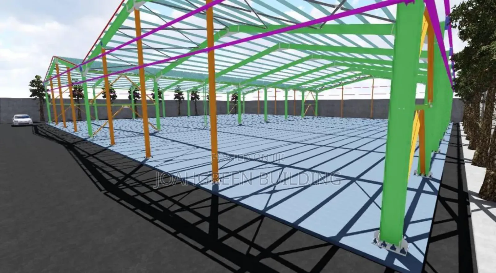 Steel Roof Construction
