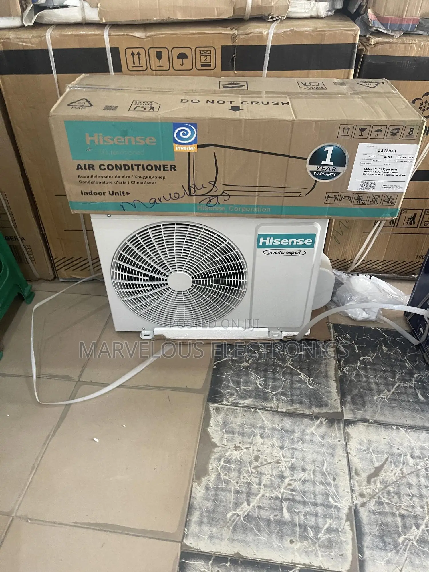 Brand New Original Hisense 1:5hp Inverter Air Conditioner