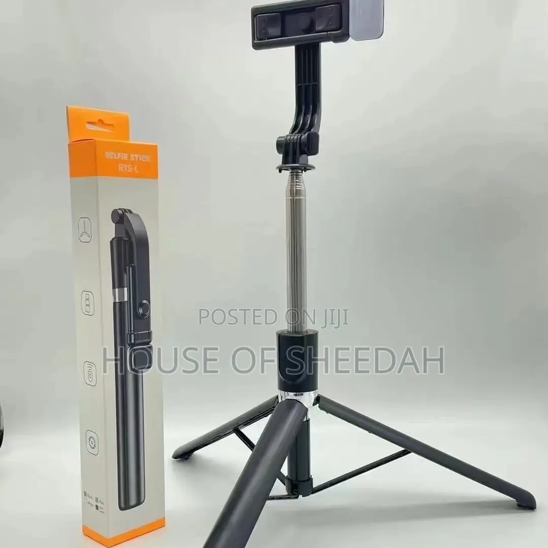 Mobile Phone Selfie Stick Bluetooth Tripod 1.7m With Light