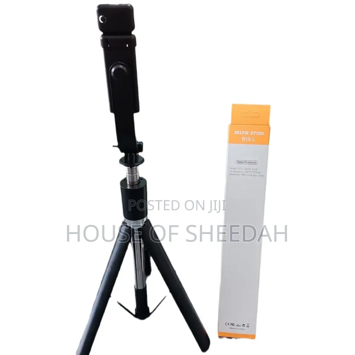 Mobile Phone Selfie Stick Bluetooth Tripod 1.7m With Light