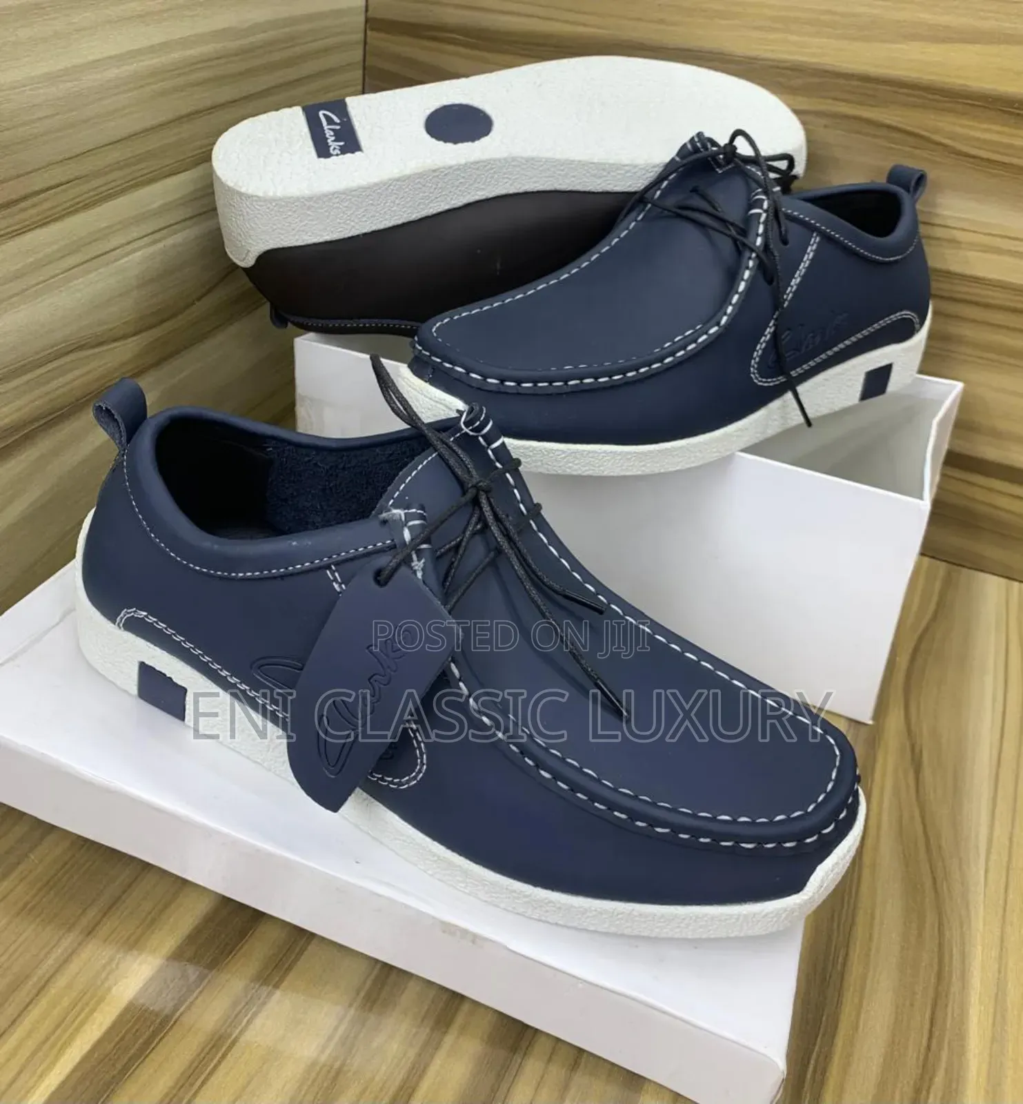 Clark Lace Up Flat Shoes Best Quality Available In Store