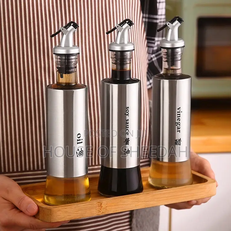 Stainless Steel Sealed Jar/Leakproof Oil Bottle
