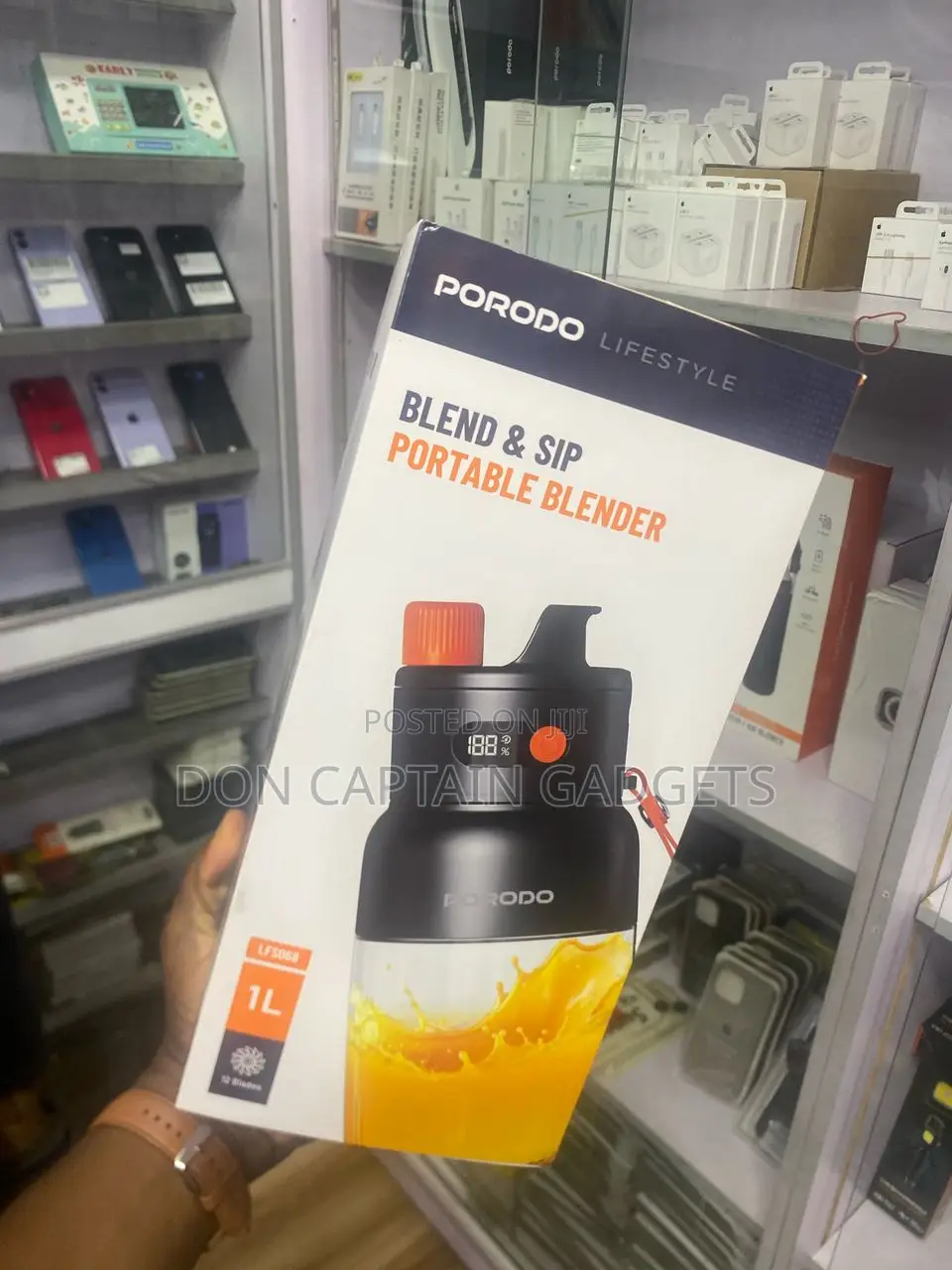 Porodo Blend SLP Portable Blender 1l