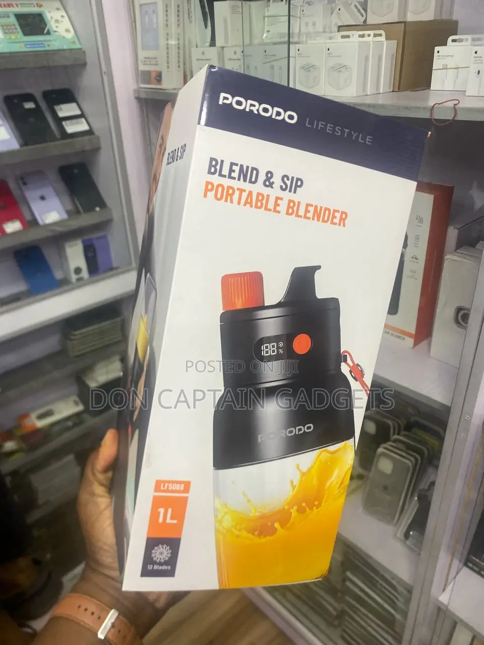 Porodo Blend SLP Portable Blender 1l