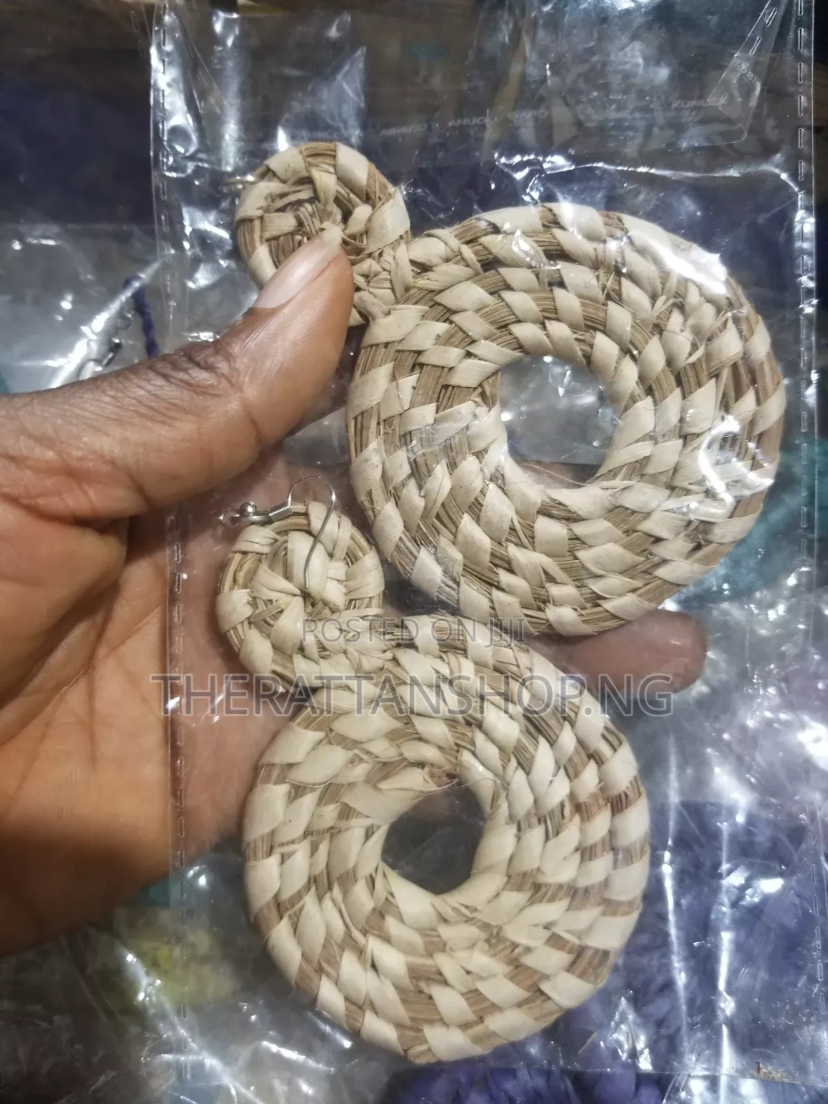 Raffia Earings
