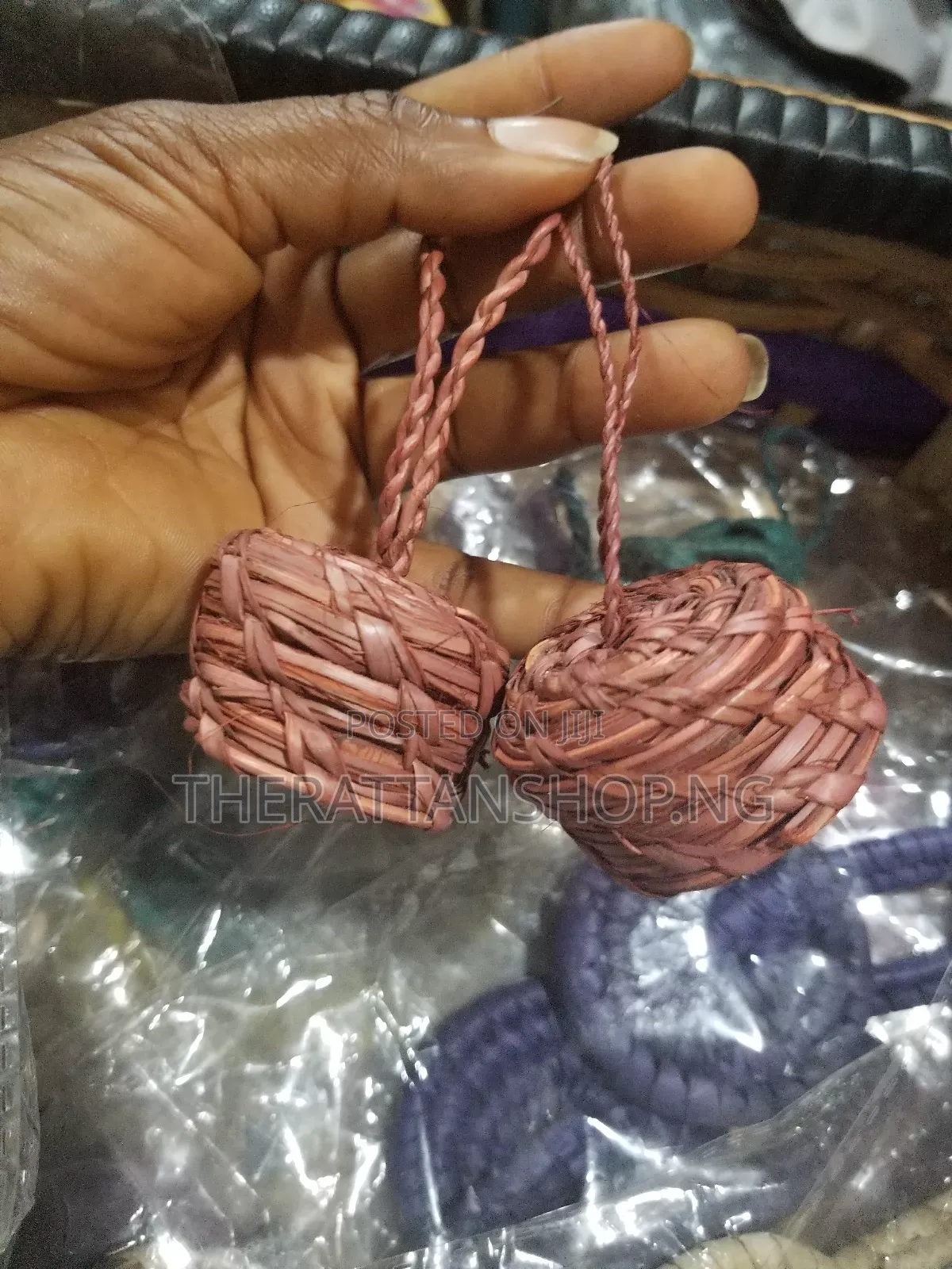 Raffia Earings