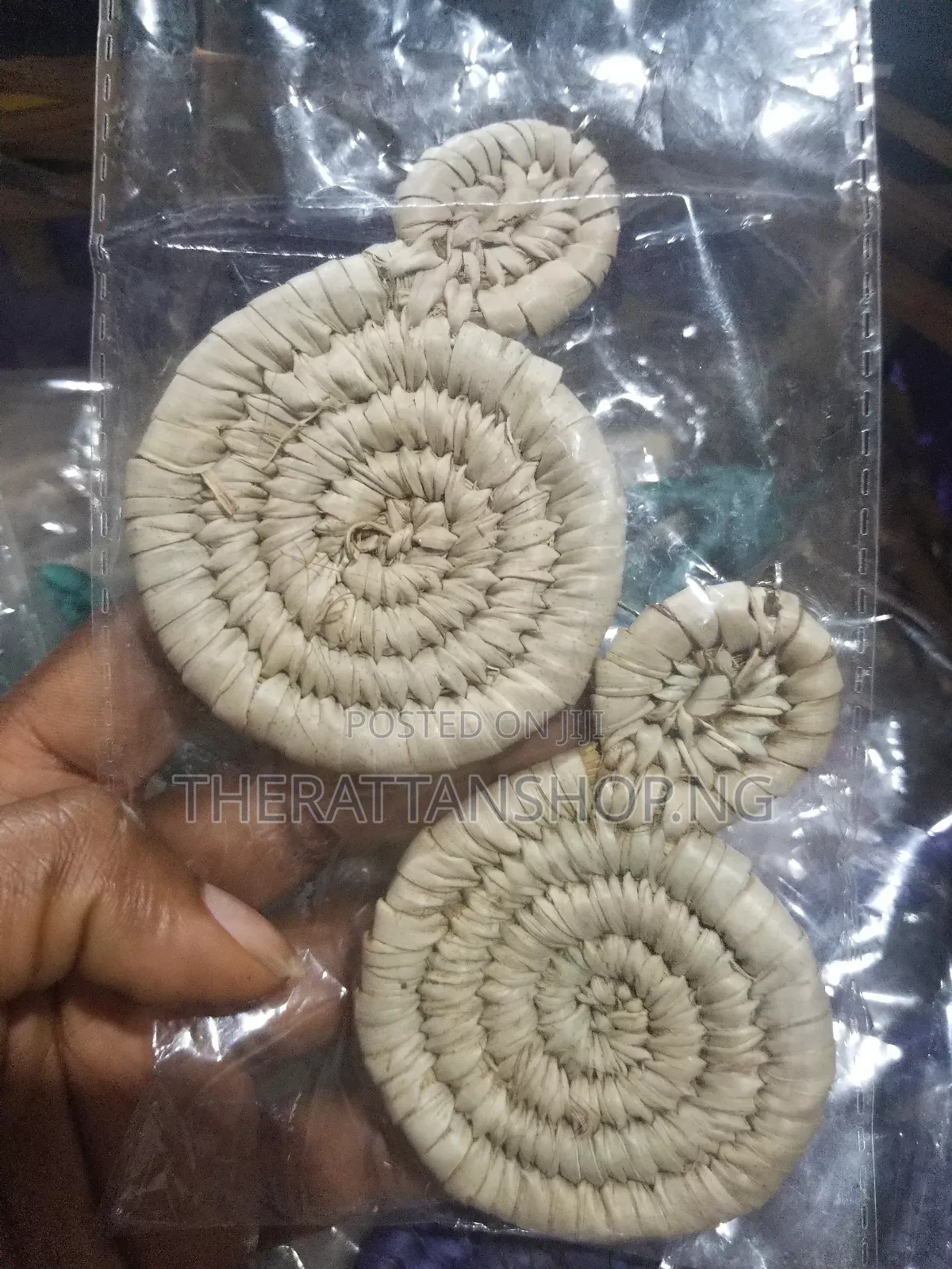 Raffia Earings