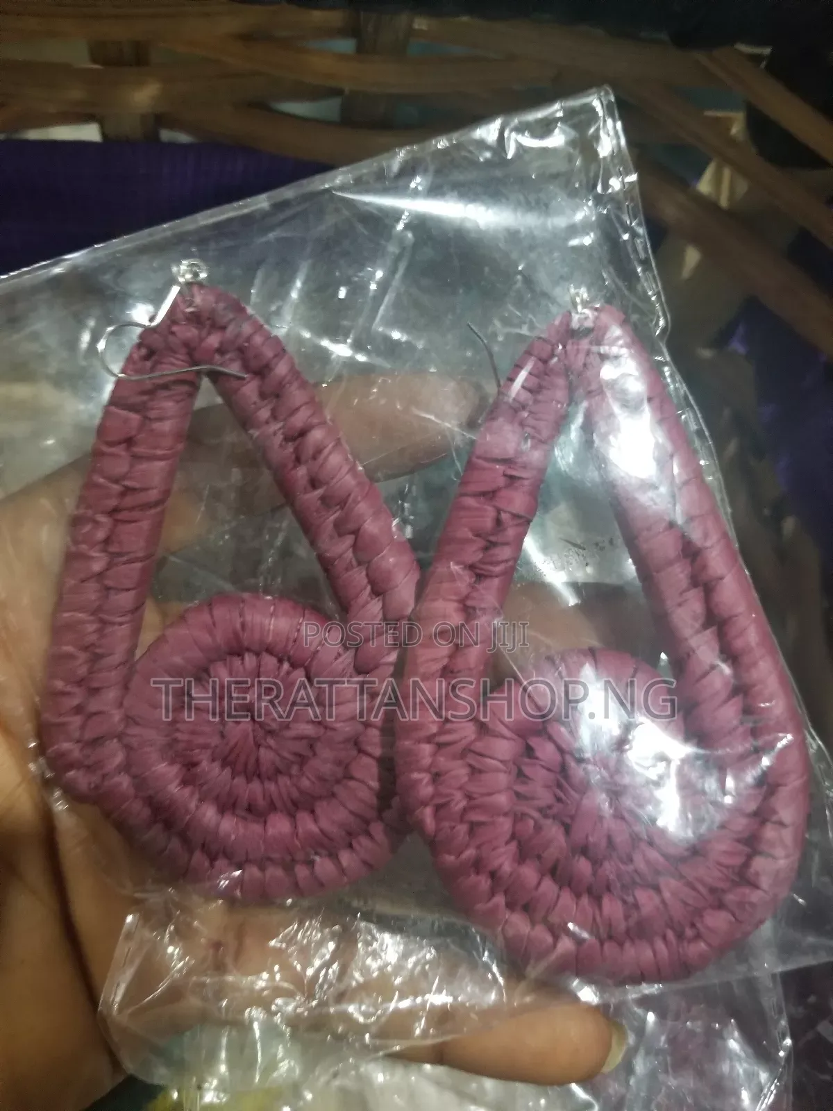 Raffia Earings