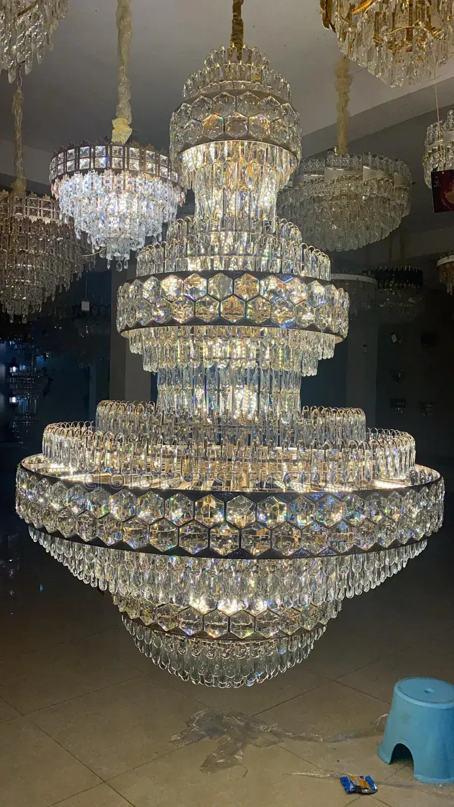New Arrival Crystal Luxury Chandelier Light 1200mm Size