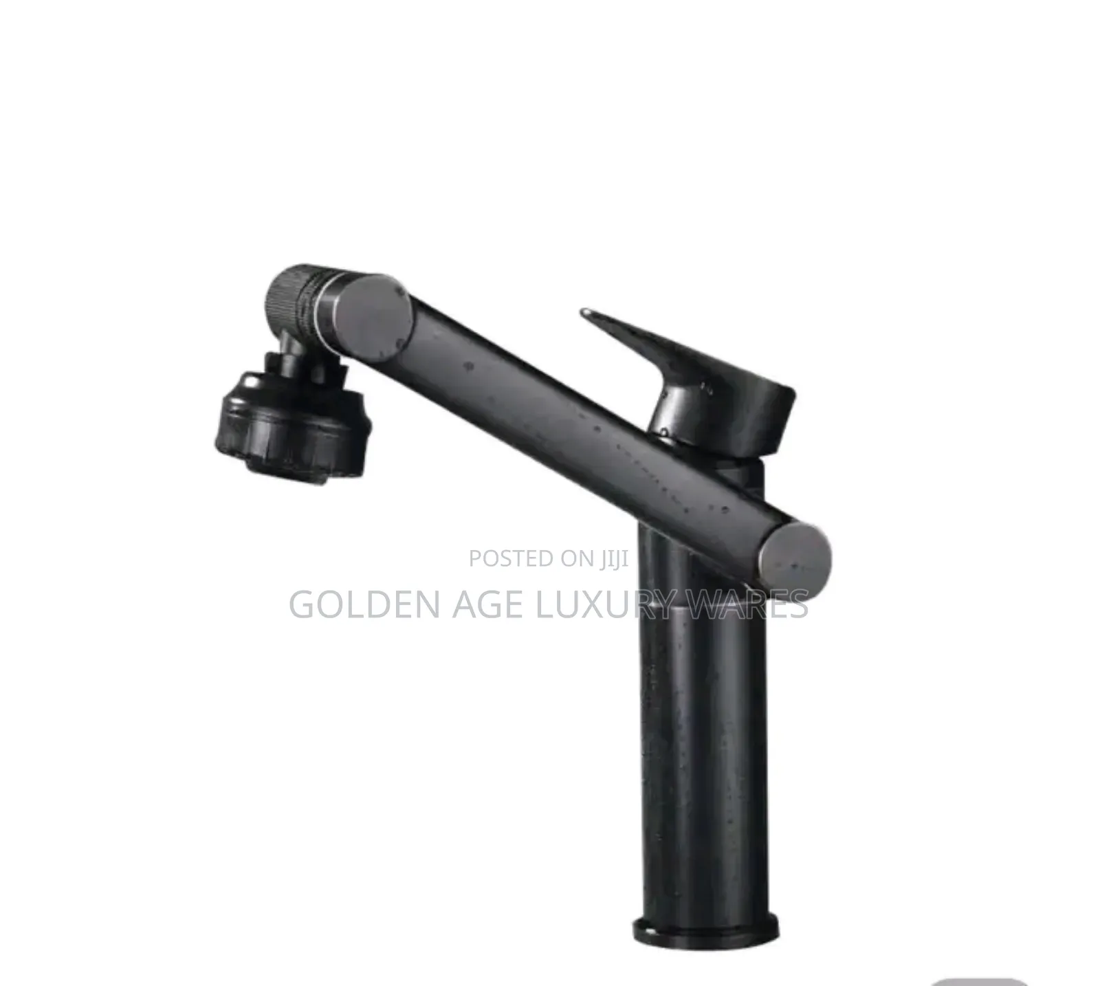 Swerving Basin Mixer Black