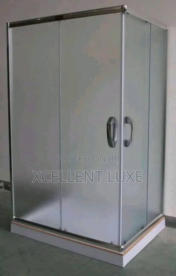 120x90cm Shower Cubicle Tempered Glass
