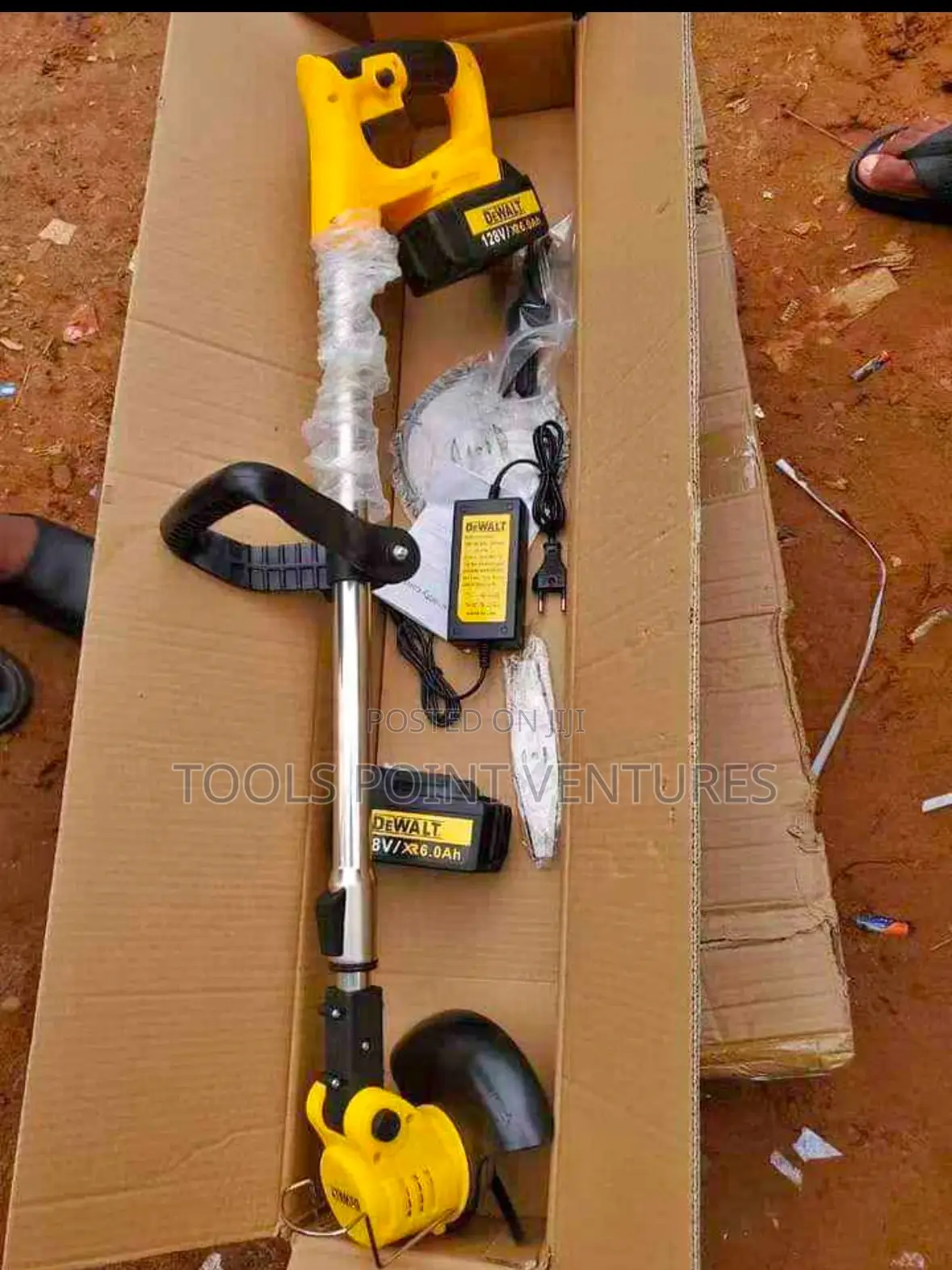 48V Cordless Electric Garden Tiller or Cultivator