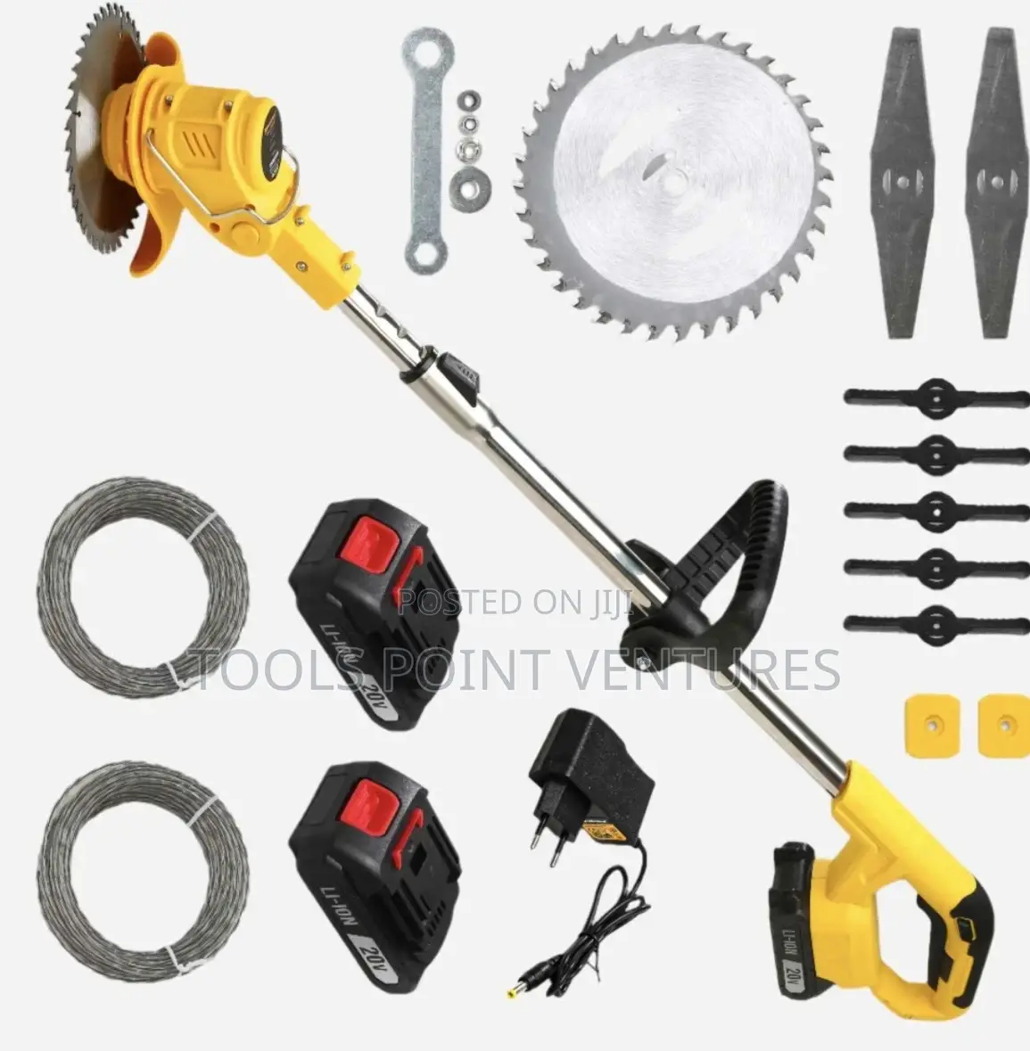 48V Cordless Electric Garden Tiller or Cultivator