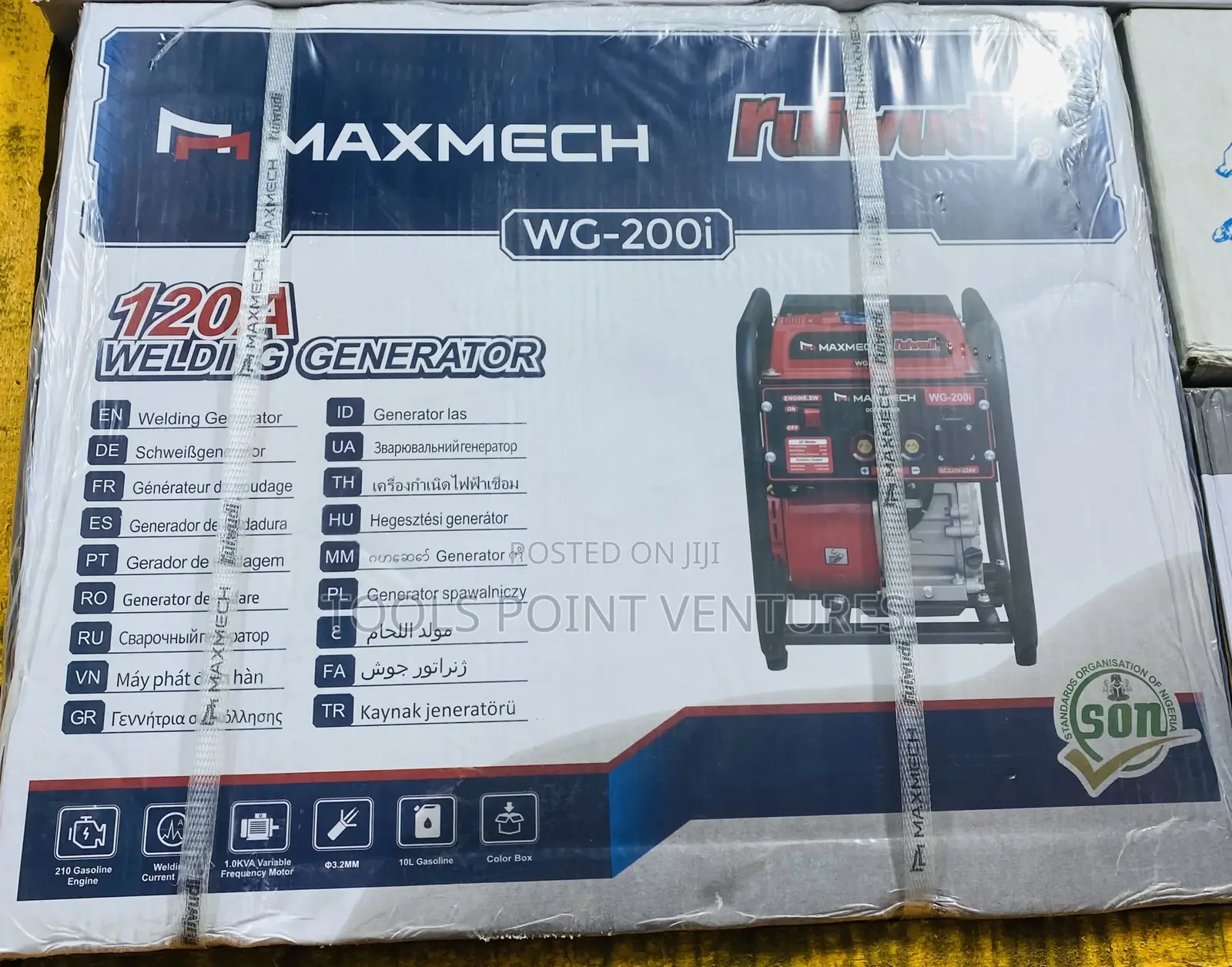 Maxmech Wg-200i 120a Welding Generator