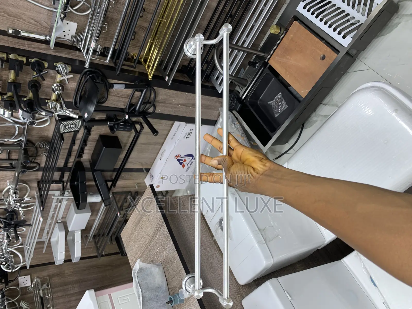 Double 60cm Towel Rack