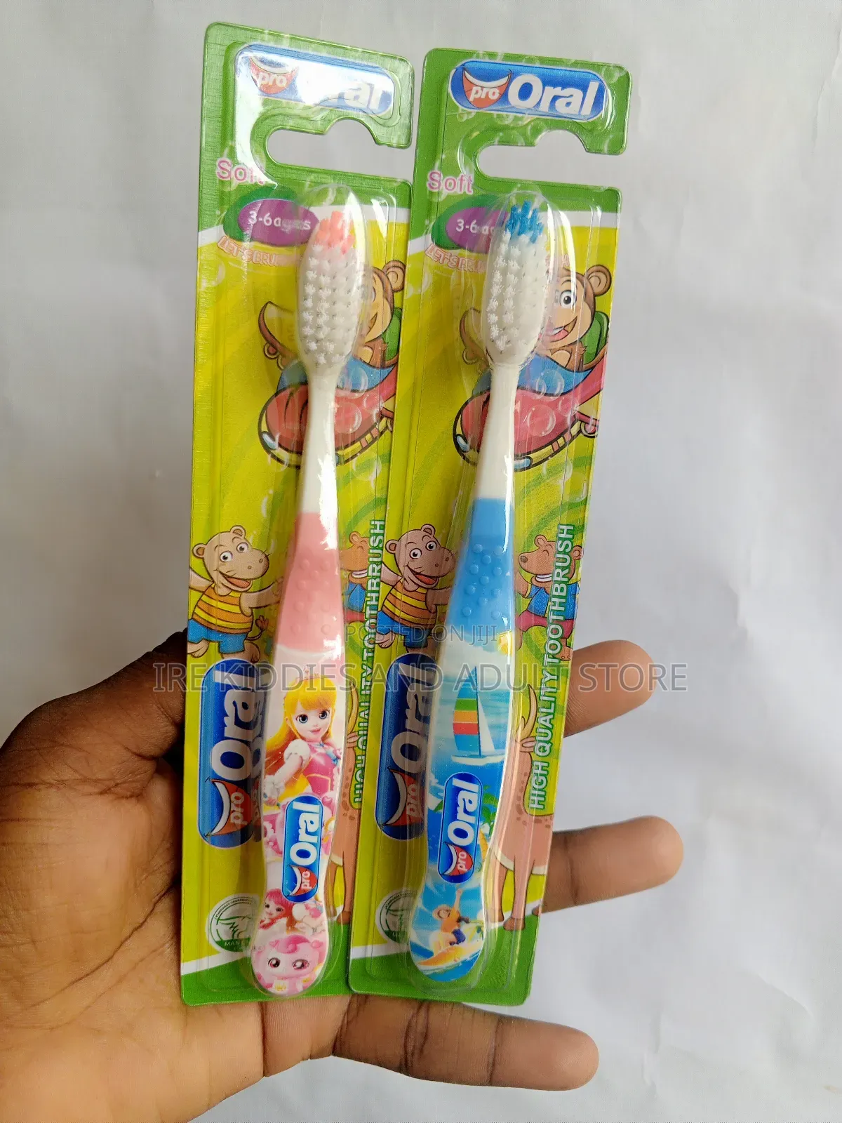 12pcs Pro Oral Kiddies Toothbrush