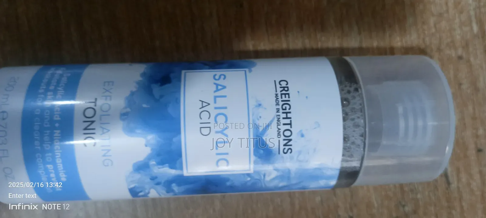 Creighton Salicylic ACID Exfoliating Tonic