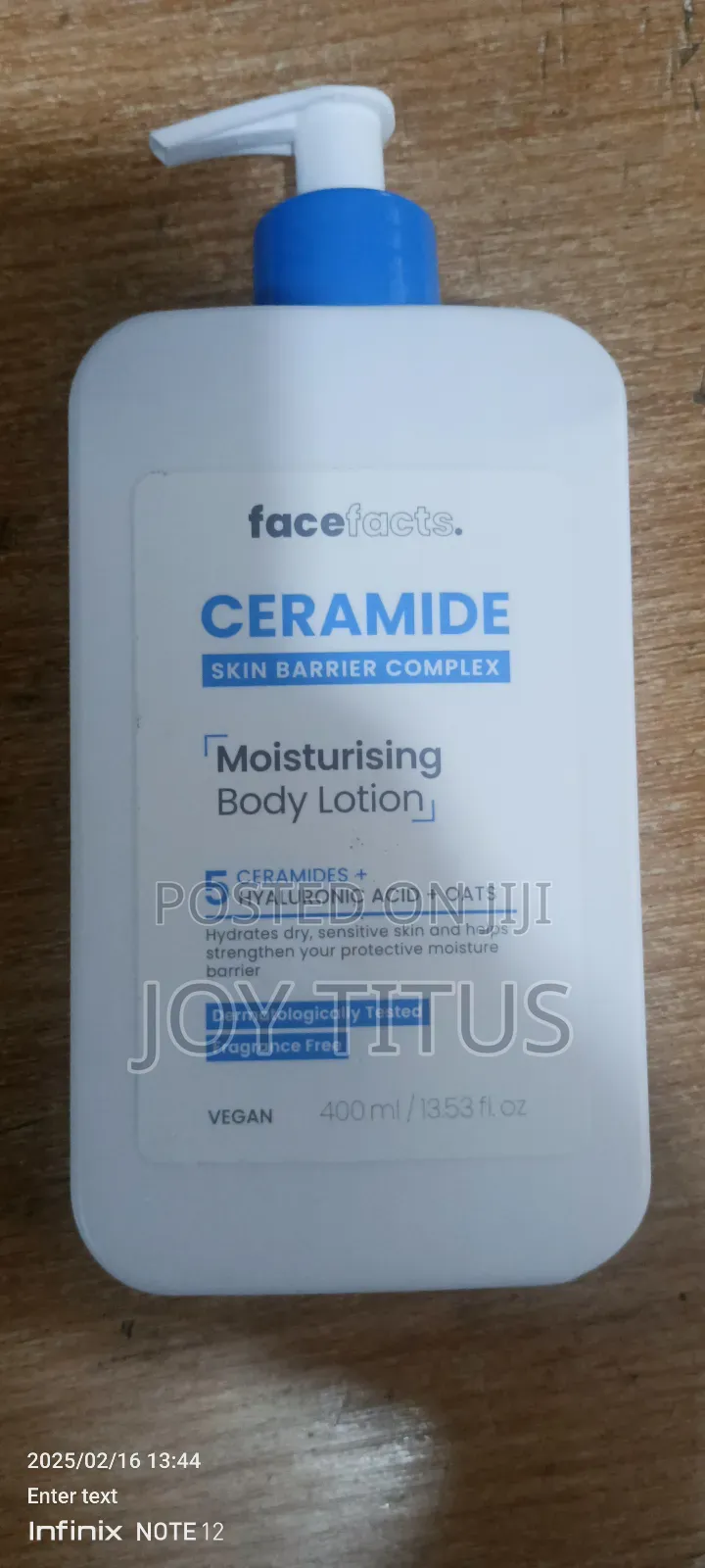 Facefacts Ceramide Moisturising Body Lotion