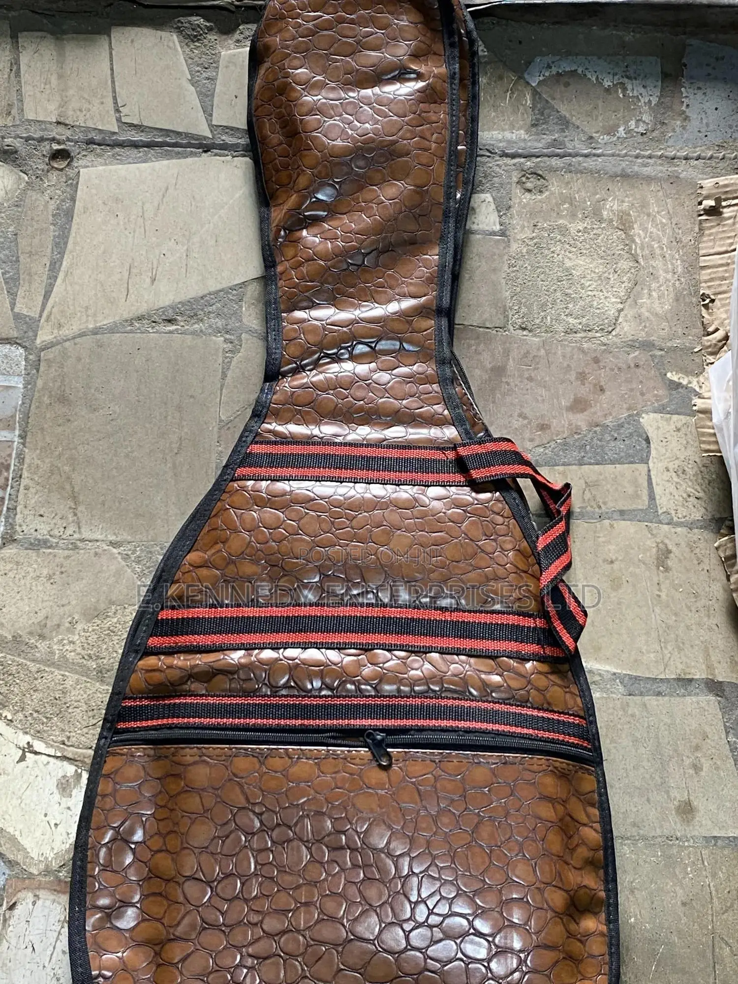 Professional Pure Leather Lead Guitar Bag