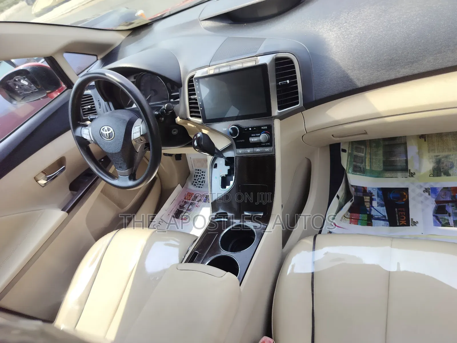 Toyota Venza AWD 2011 Red