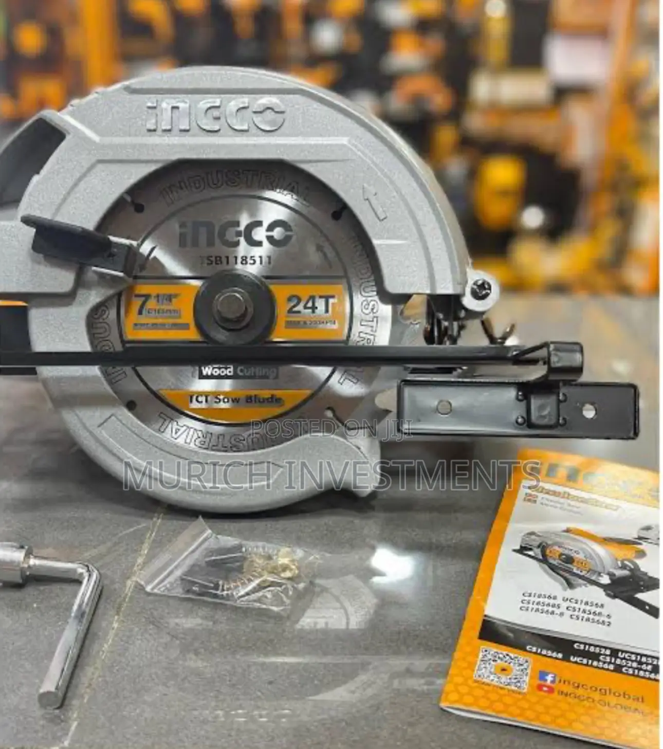 Ingco Industrial 1400W Circular Saw