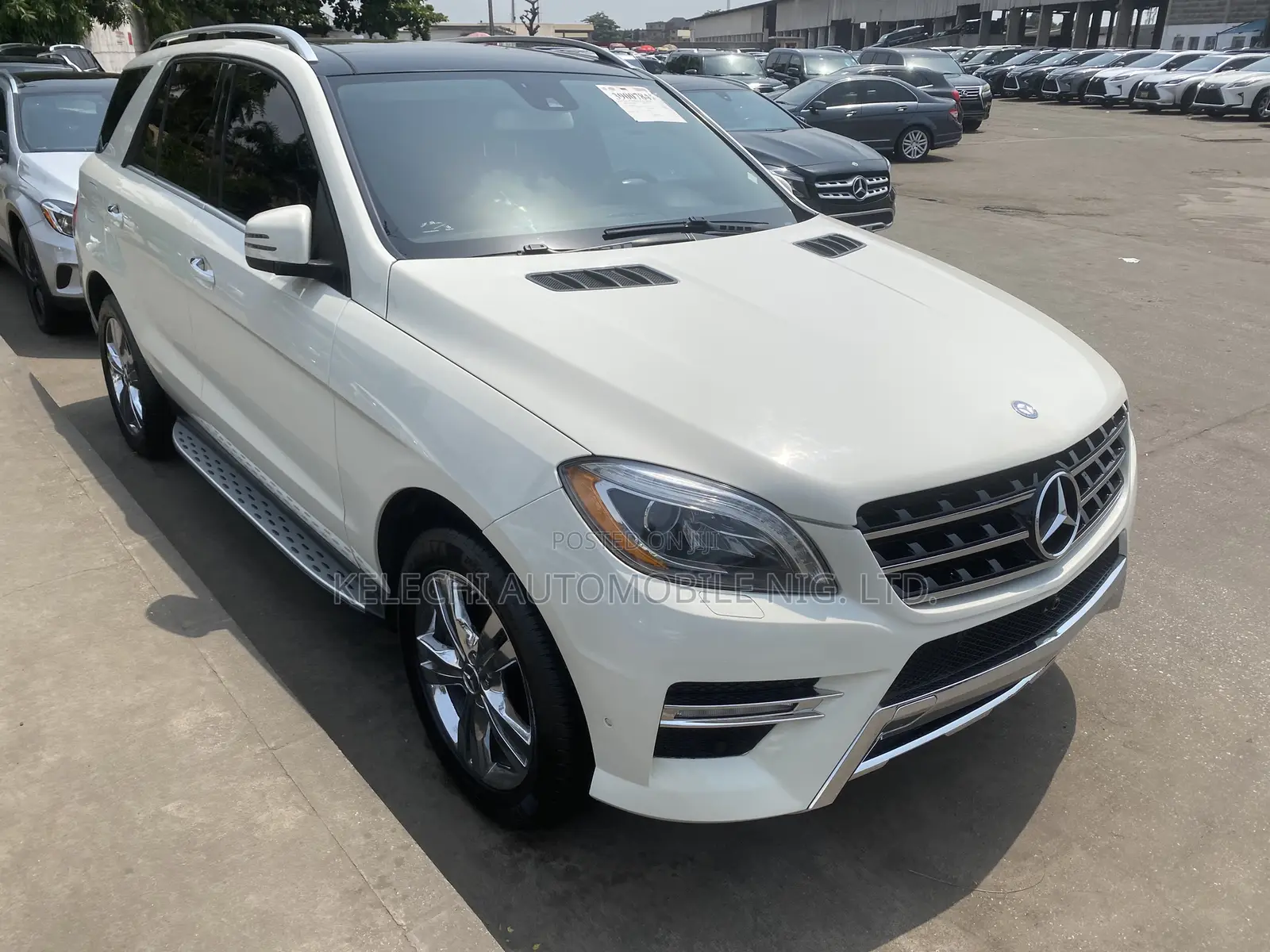 Mercedes-Benz M Class 2014 White