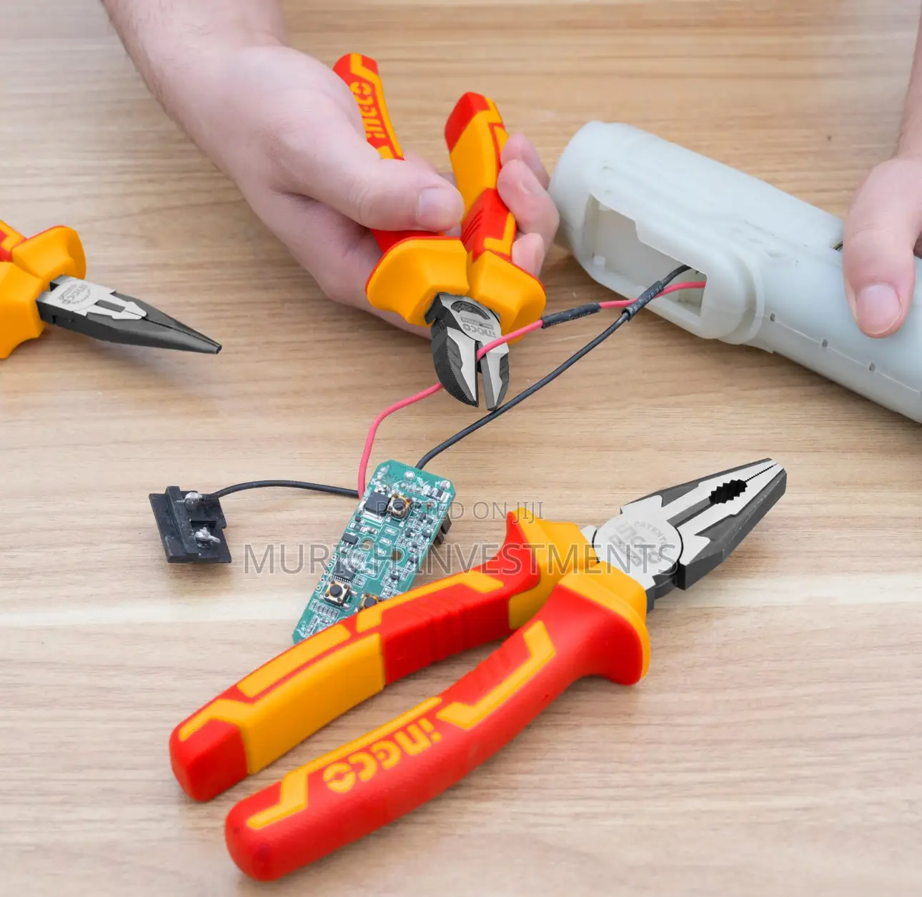 Ingco 3 PCS Insulated Plier Set