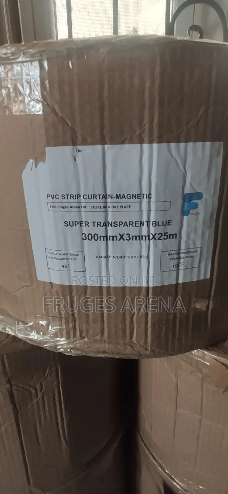 Magnetic PVC Strip Curtain–Ideal for High-Traffic Workplaces