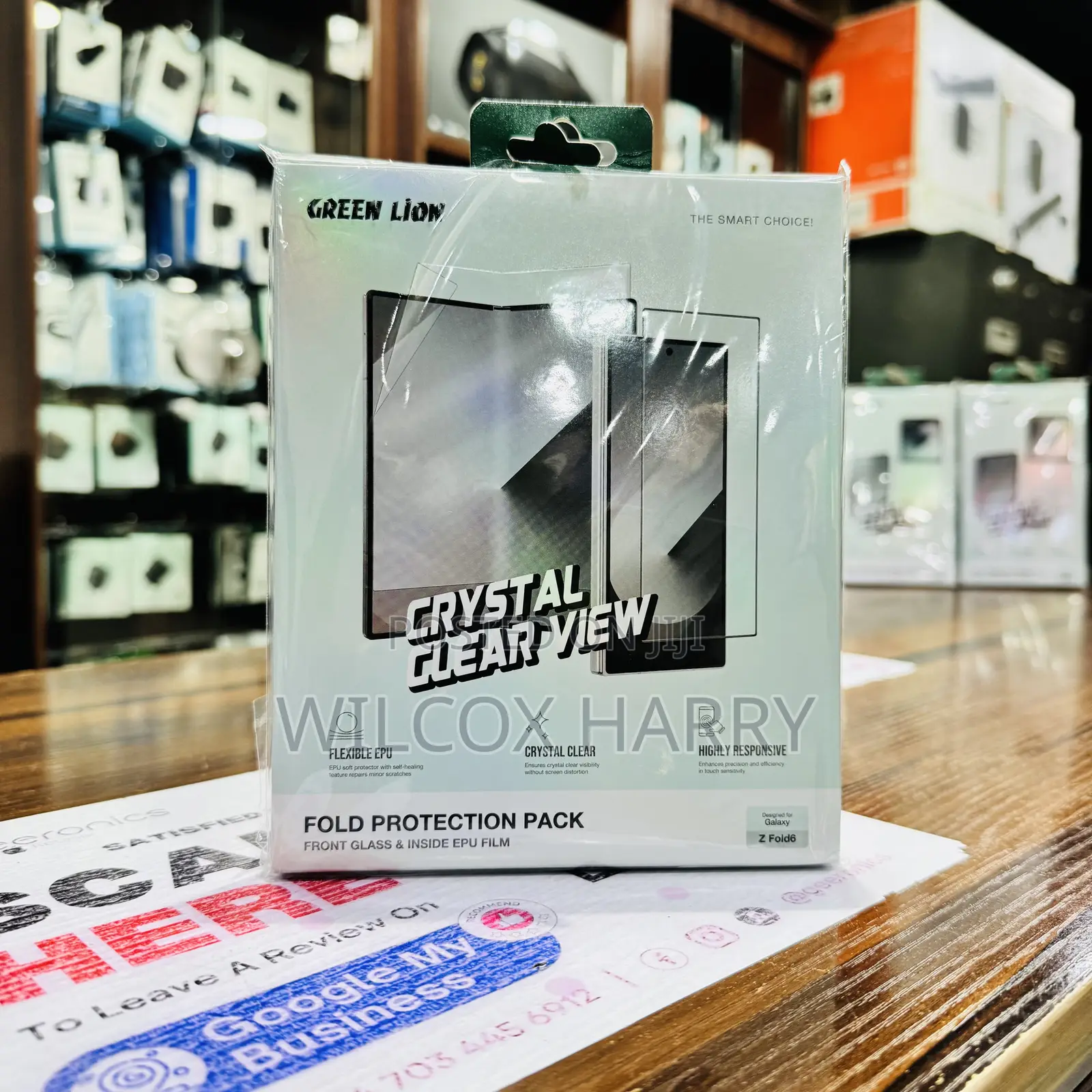 Samsung Fold 6 Original Green Lion Screen Guard