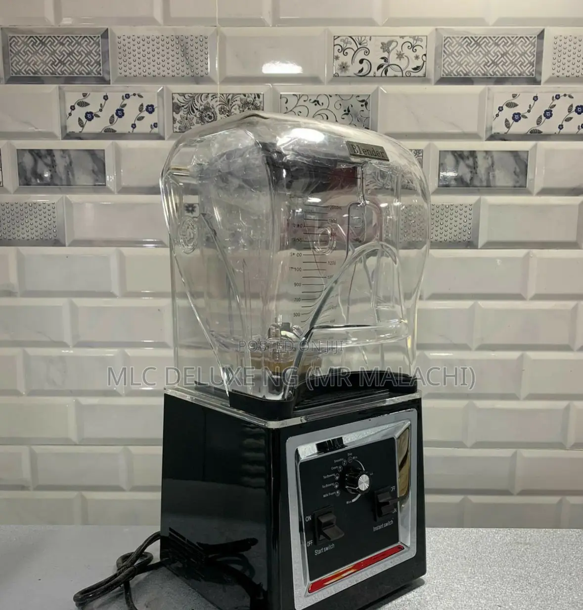 Soundproof Ice Crushing Blender(2l)Utility Noiseless Blender