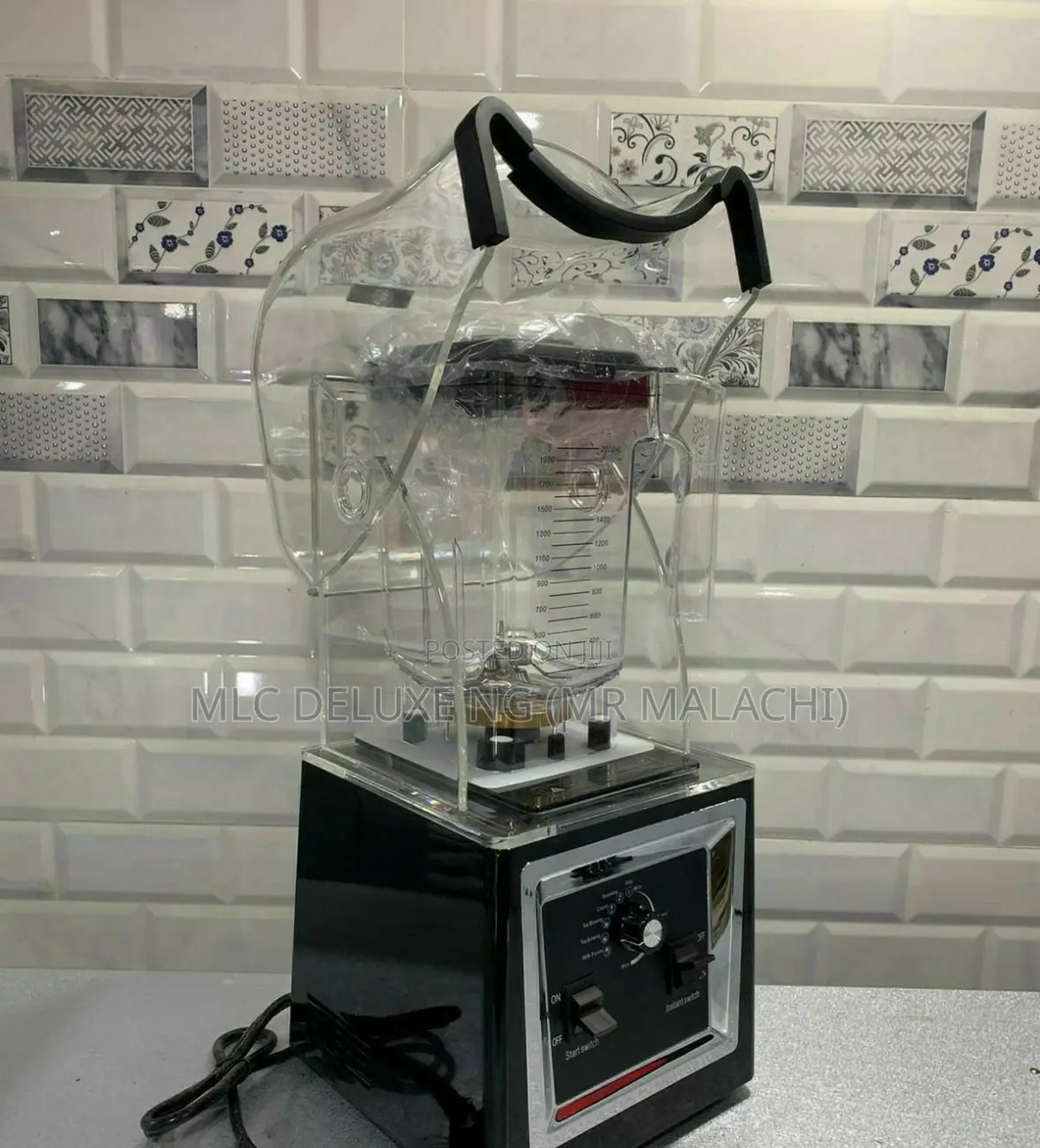 2liters Professional Cocktail Soundproof Blender/Ice Crusher