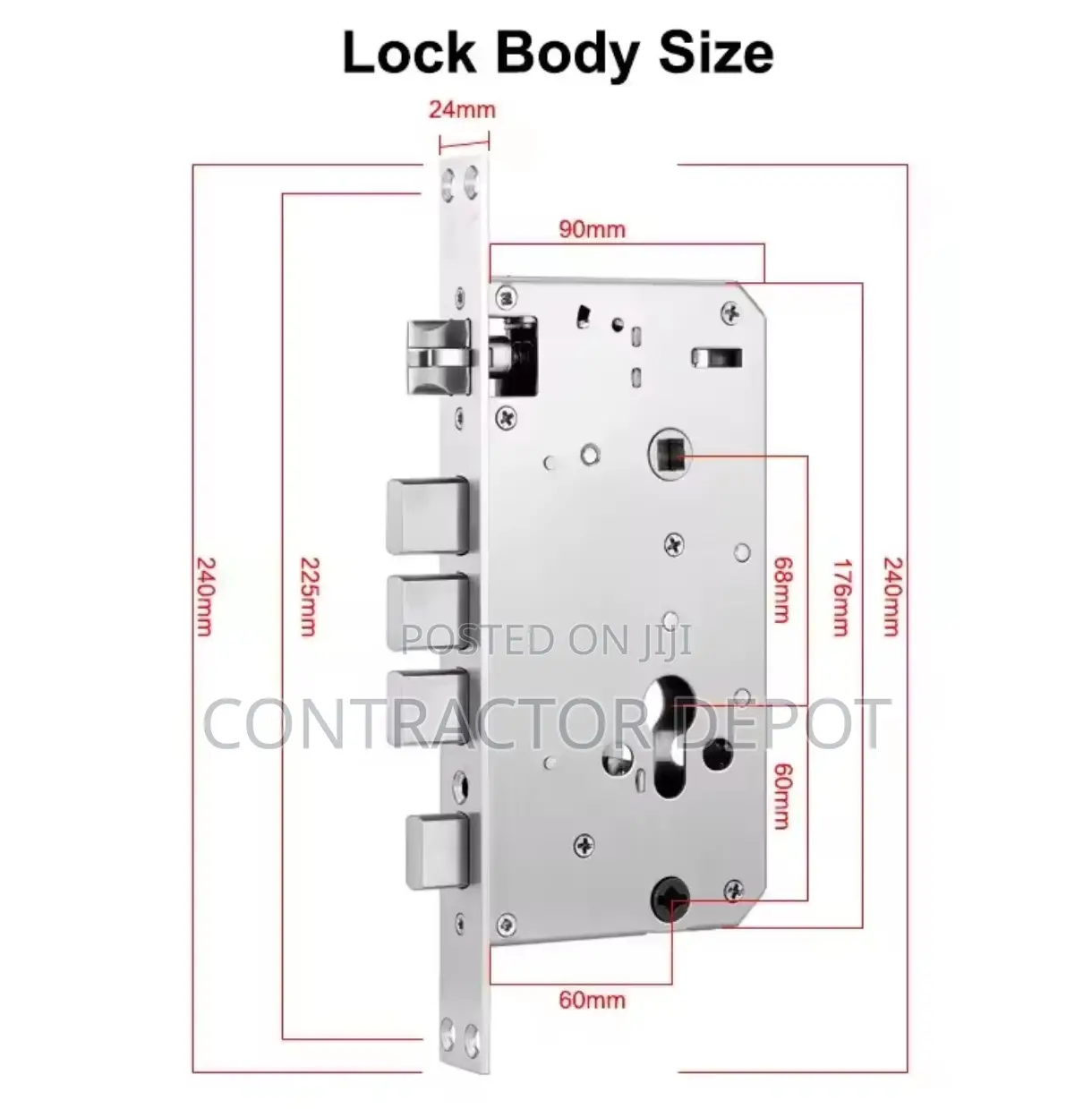 Digital Password Waterproof Smart Door Lock