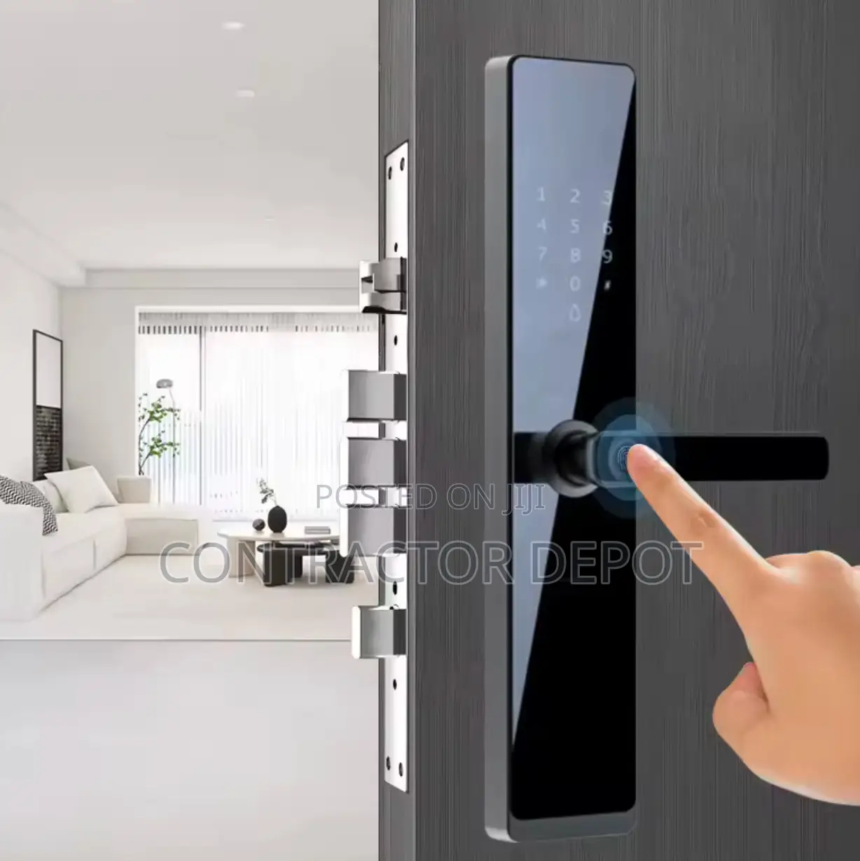Card Biometric Fingerprint Smart Door Lock Tuya and Tt Lock